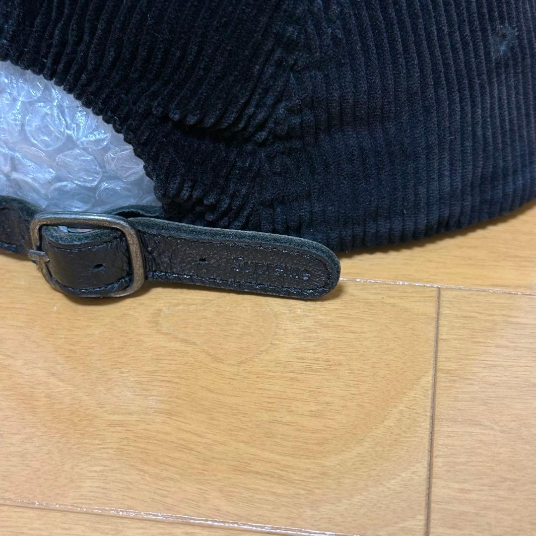 Supreme Corduroy Camp Cap ブラック 18ss