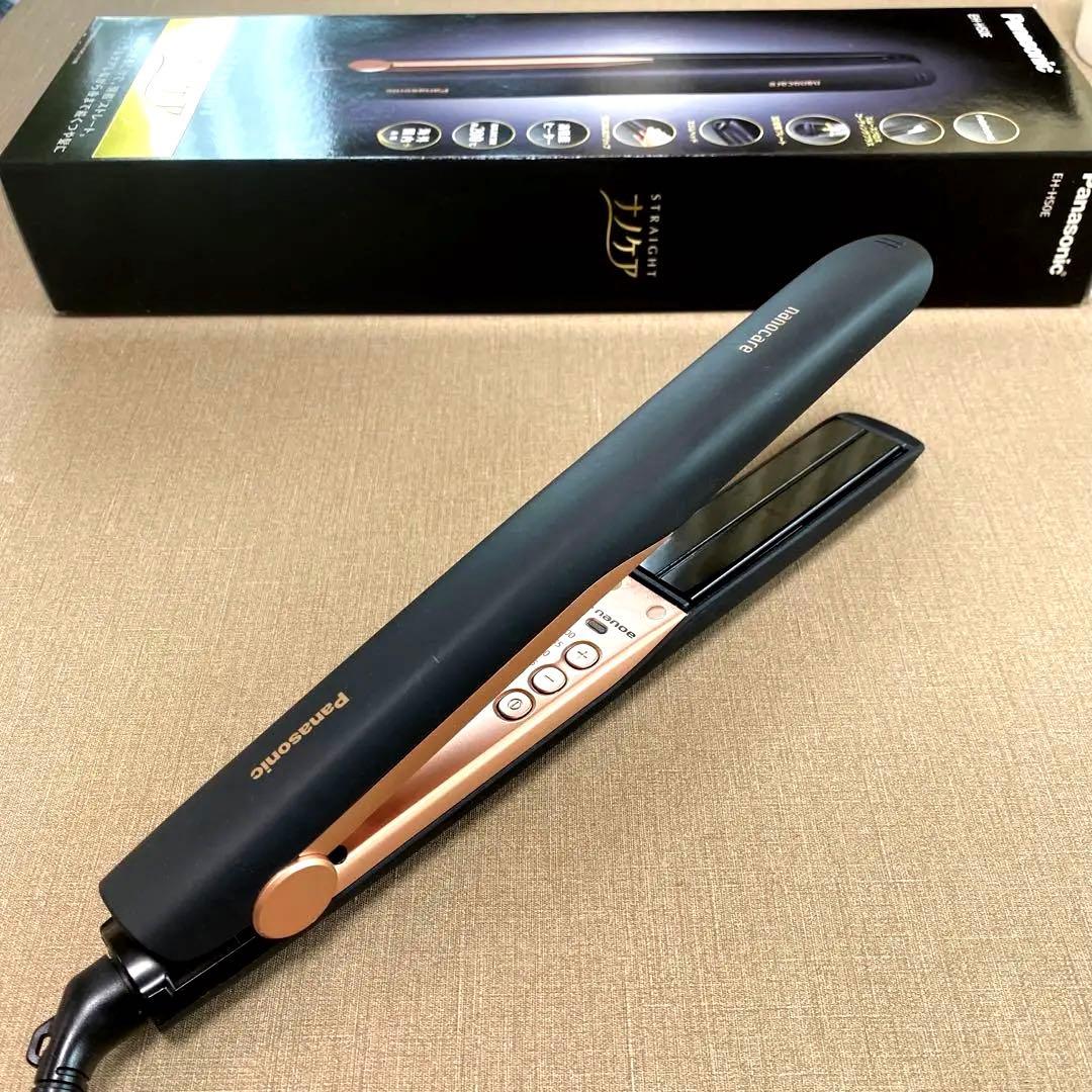 ナノケア ストレートアイロン EH-HS0E-K