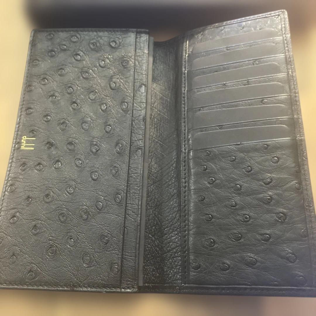 未使用品です♪ダンヒル 財布(オーストリッチ)
