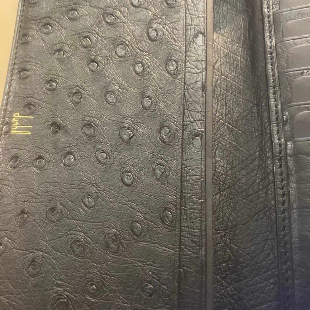 未使用品です♪ダンヒル 財布(オーストリッチ)