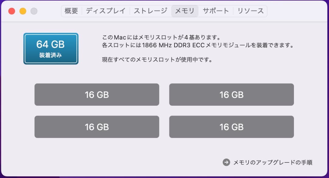 Macデスクトップ Apple Mac Pro (Late 2013)