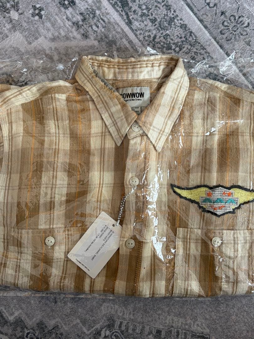 トップス BOWWOW ELIMINATORS S/S FLANNEL SHIRT