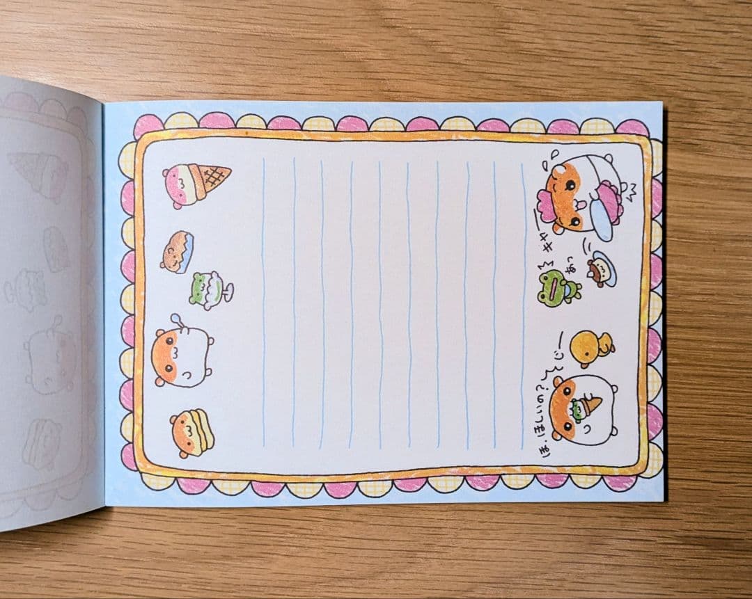 ハムっちパーラー メモ帳 ハムスター 平成レトロ 希少