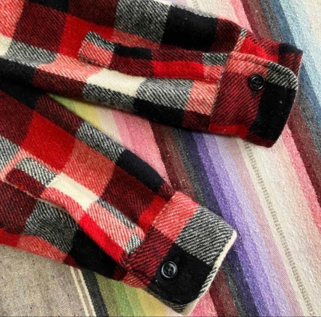 V*r様 FIVE 5 BROTHERファイブ ブラザー ウールチェックシャツ