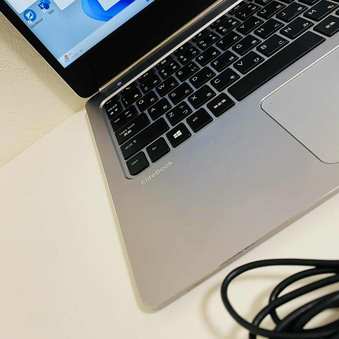 Y77 HPノートパソコンSSDメモリ8G高速コンパクト Windows11