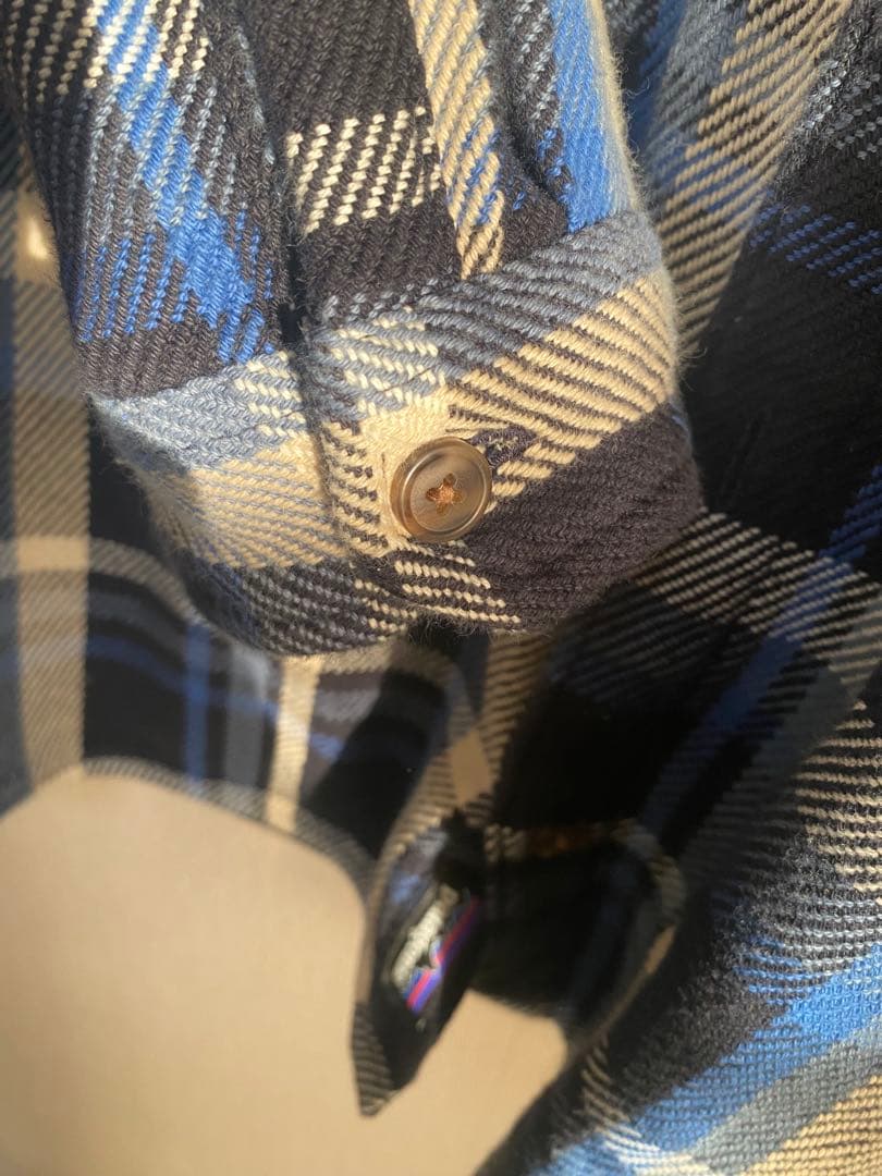 patagonia メンズ　フィヨルド　フランネルシャツ　L