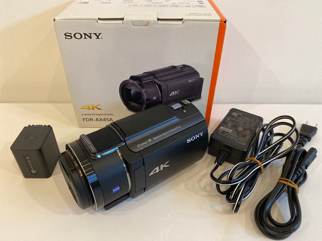 【美品】SONY ソニー 4K Handycam FDR-AX45A