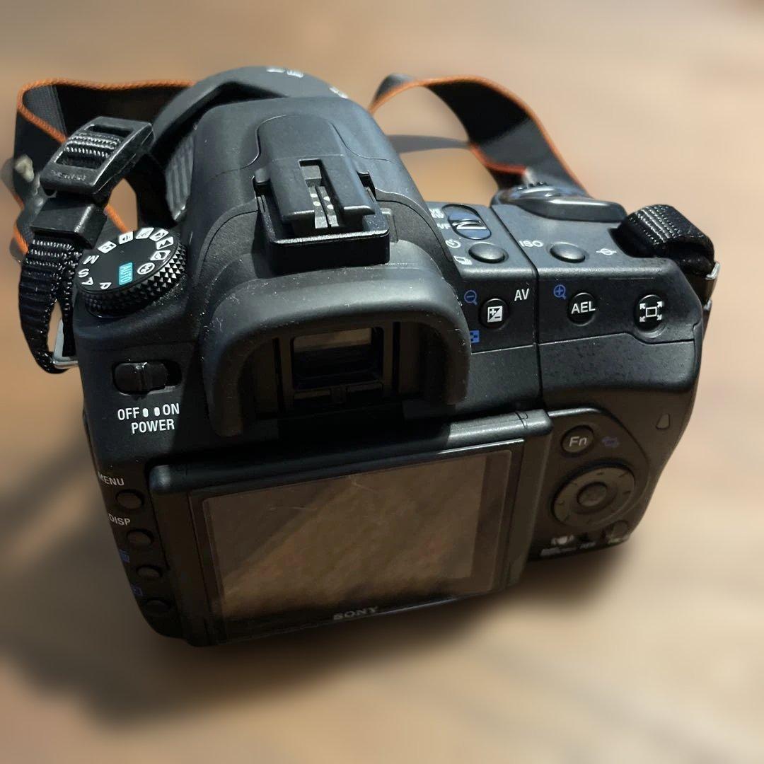 SONY DSLR-A350 SIGMAレンズ バッテリー 三脚 カメラバッグ付