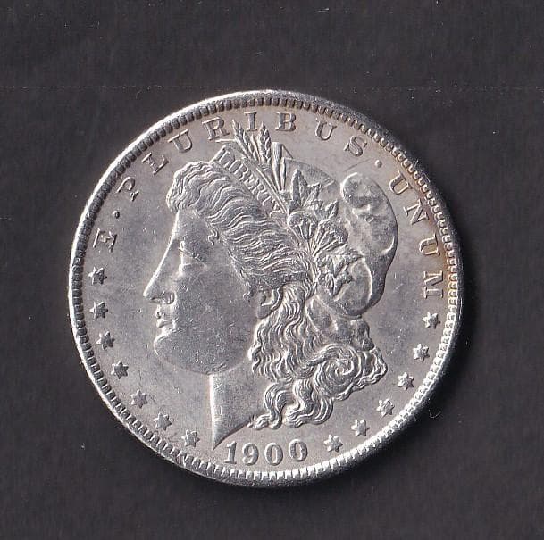 アメリカ　1ドル銀貨　モルガンダラー　1900年