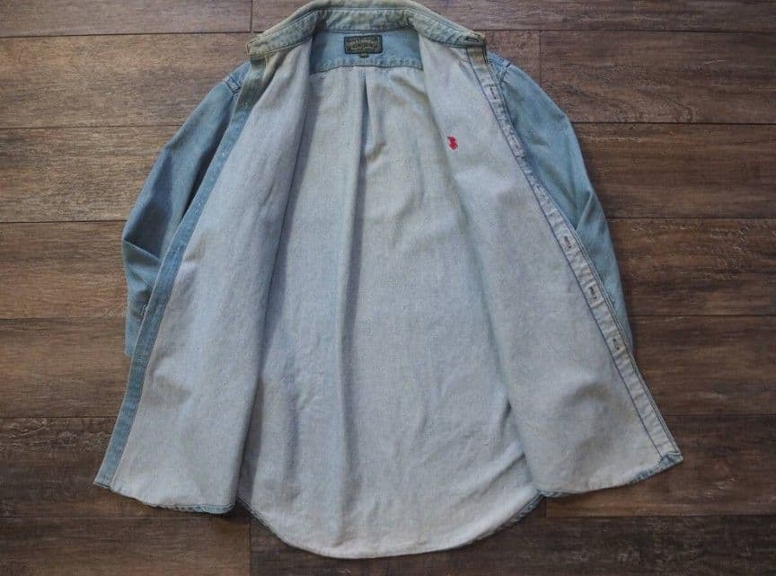 自*年様 Ralph Lauren デニムシャツ ボタンダウン