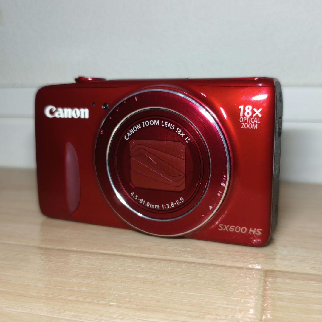 Canon SX600 HS レッド　赤