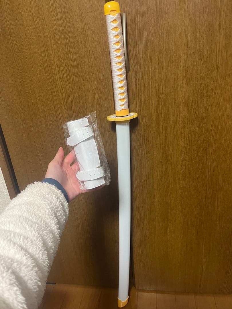 鬼滅の刃 コスプレ 我妻善逸 衣装(フルセット) Sサイズ 1/25まで