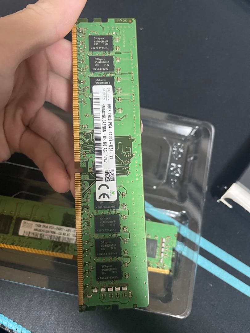 SK hynix 16GB DDR4 2400MT/s メモリー 2枚組