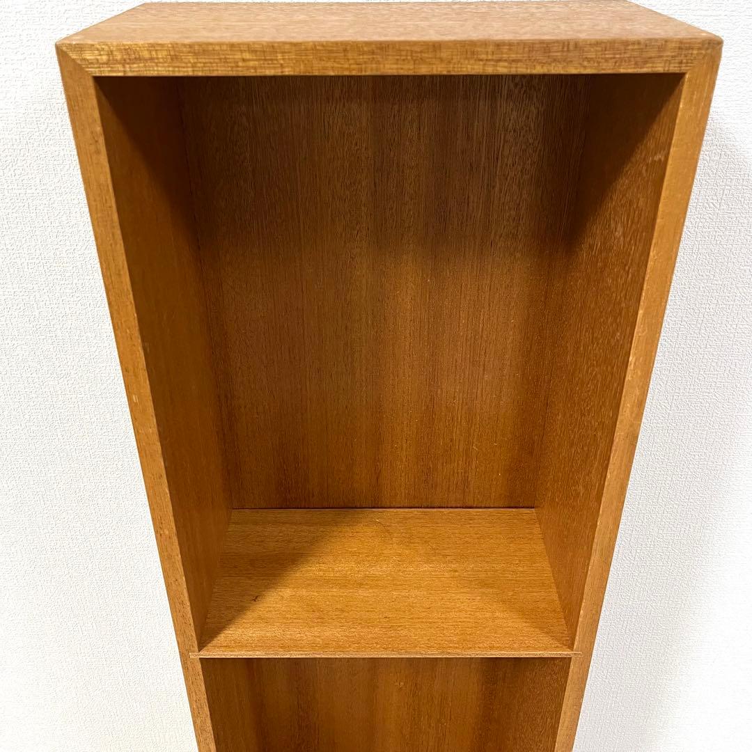 (そ102)和製ヴィンテージ 無垢材 本棚 ラック 無印良品風 ナチュラル家具