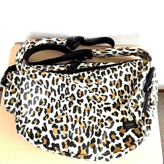 廃盤 希少✨ ヘッドポーター PORTER ショルダーバッグ 豹柄 レオパード