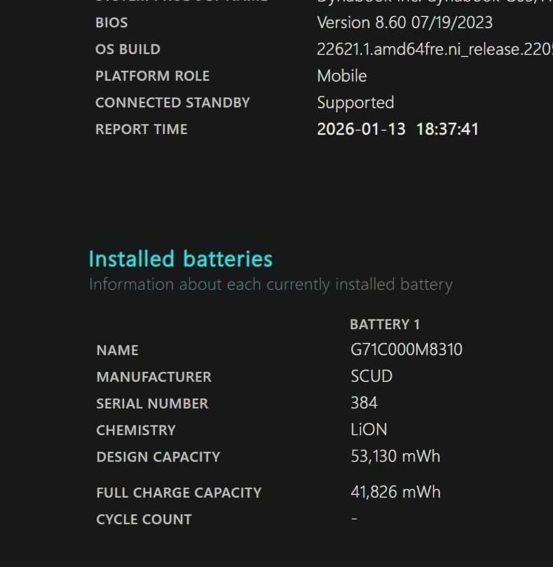 Windowsノート本体 Dynabook G83 i5-1135g7 16G-256G