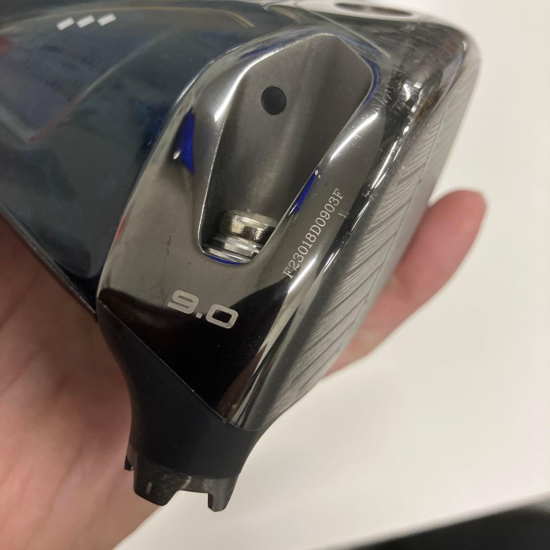 ア*ン様 元祖パラダイムトリプルダイヤ9度ヘッドのみ美品カバー付き