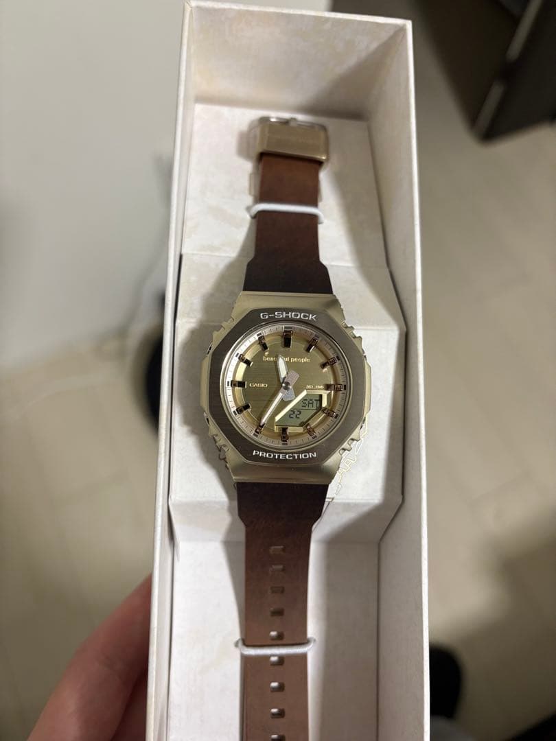 未使用品beautifulpeople × G-SHOCK GM-S2110BP