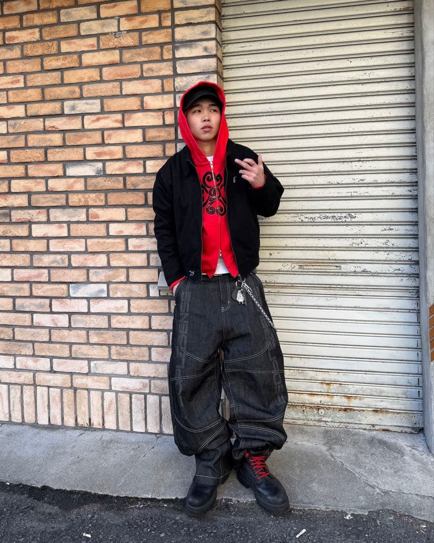 PEOPLESENSE リジットダークデニム パンツ