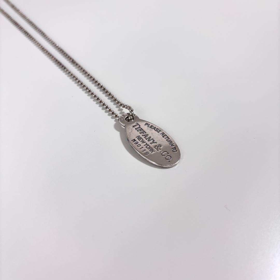 Tiffany&Co. ティファニー プレート 925 シルバー ネックレス