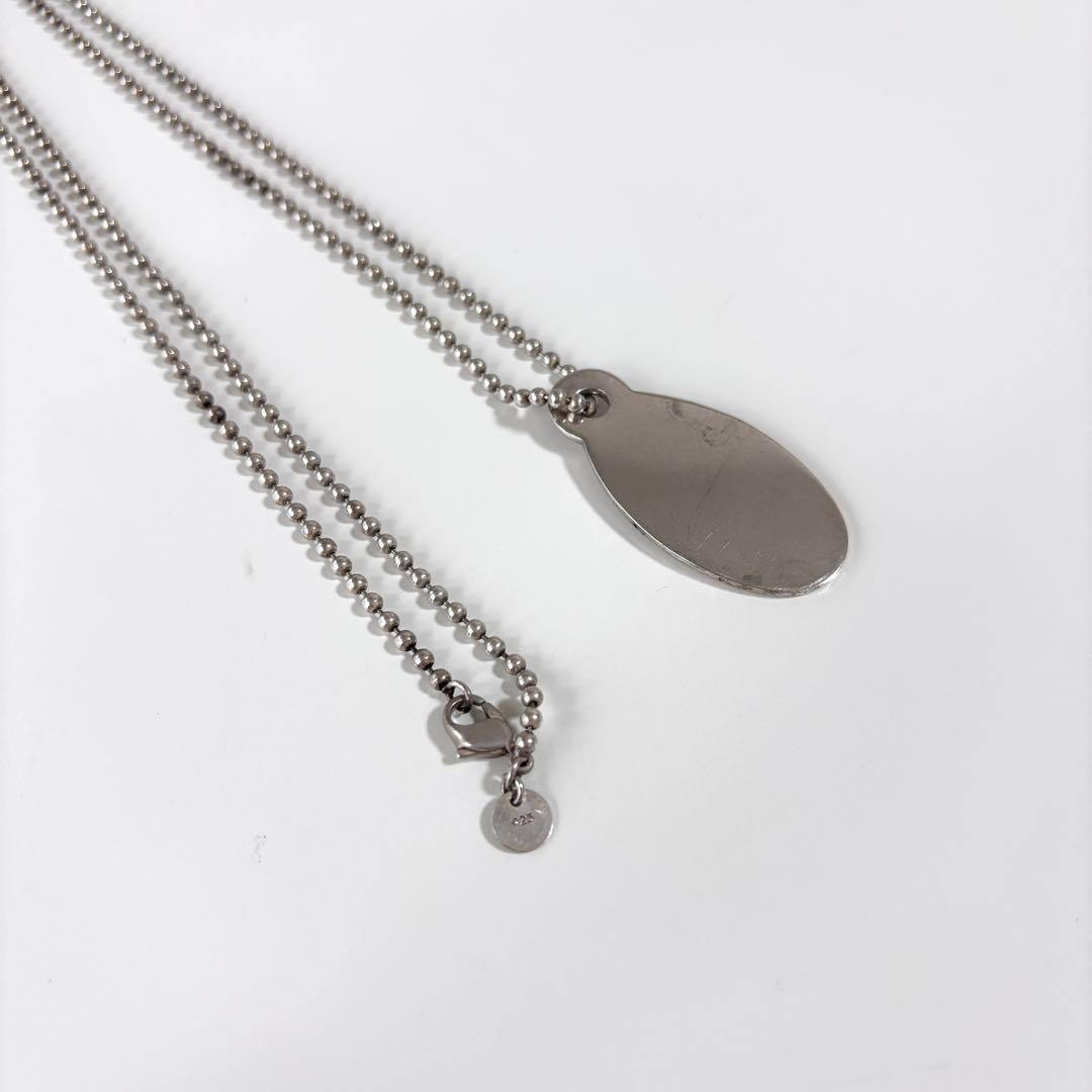 Tiffany&Co. ティファニー プレート 925 シルバー ネックレス