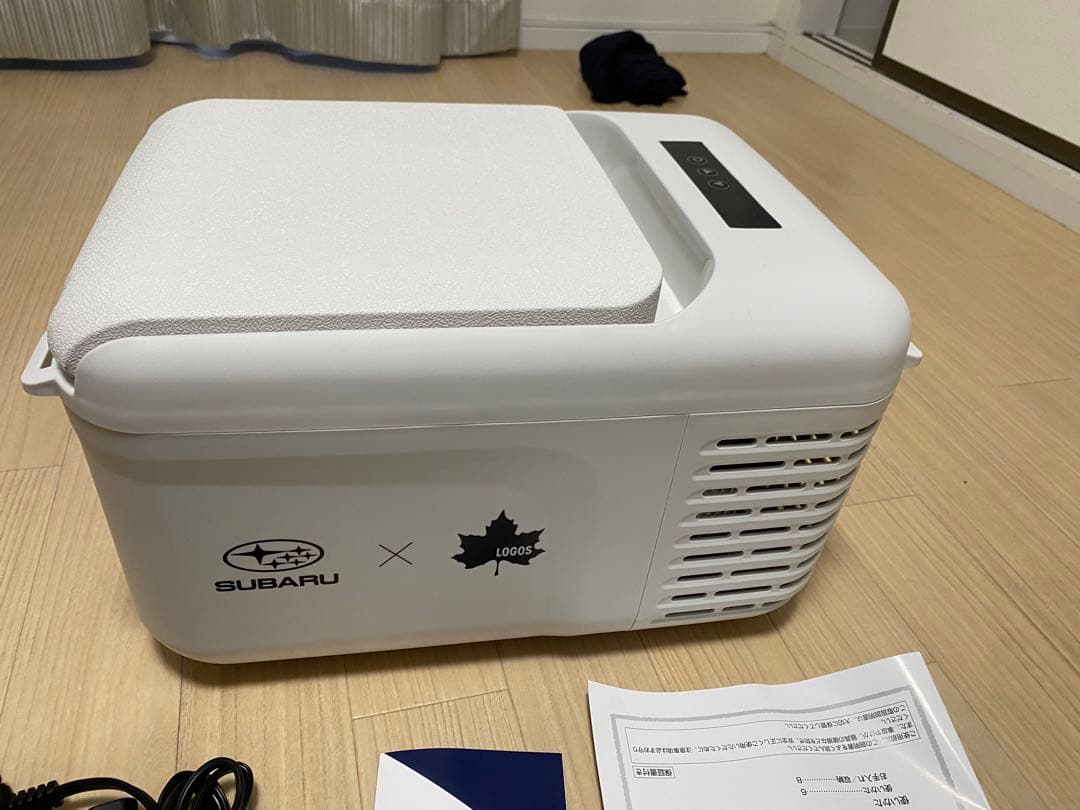 SUBARU × LOGOS ポータブル冷蔵庫・冷凍庫 9L（2025年製）