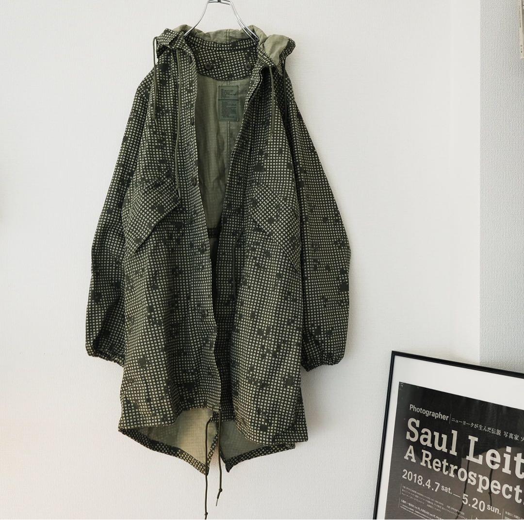 【美品】80s アメリカ軍　実物ナイトデザートカモパーカ　USA製