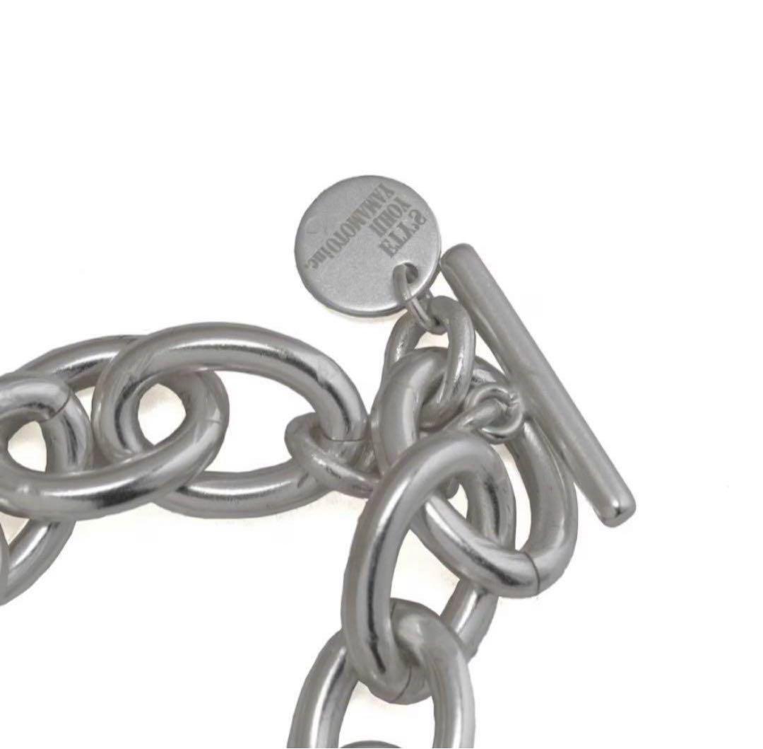 Yohji Yamamoto シルバーチェーンブレスレット