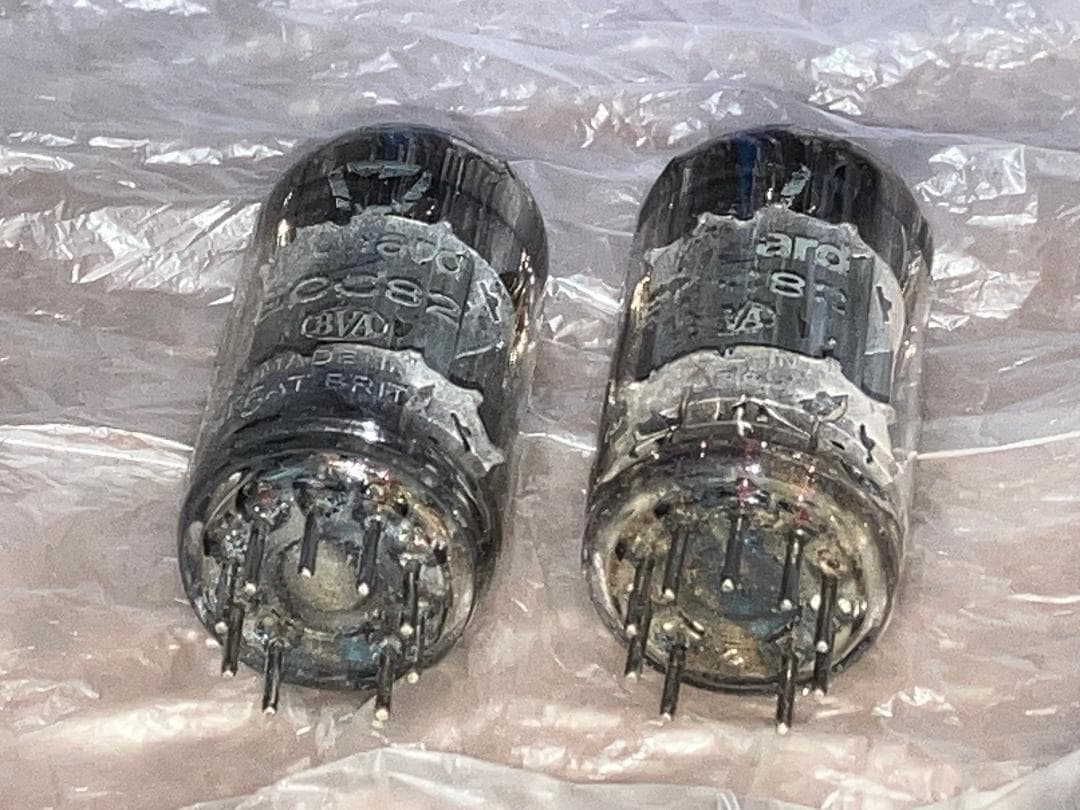 真空管 2本 ムラード ECC82 12AU7 BVA ブリマー 新品？未使用？