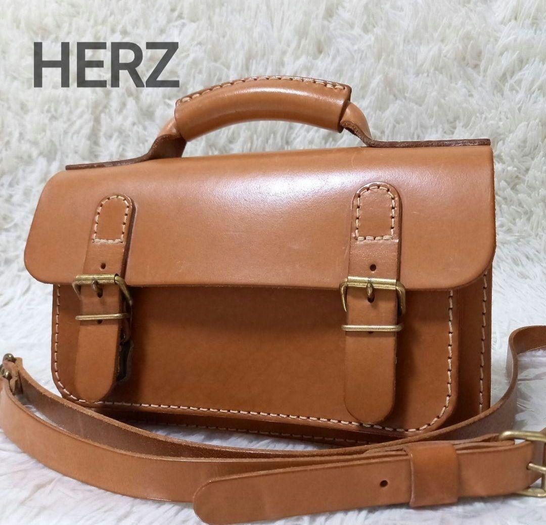 よ*う様 ●良品●　ヘルツ　2way　ミニ　ショルダーバッグ　ハンドバッグ　2本