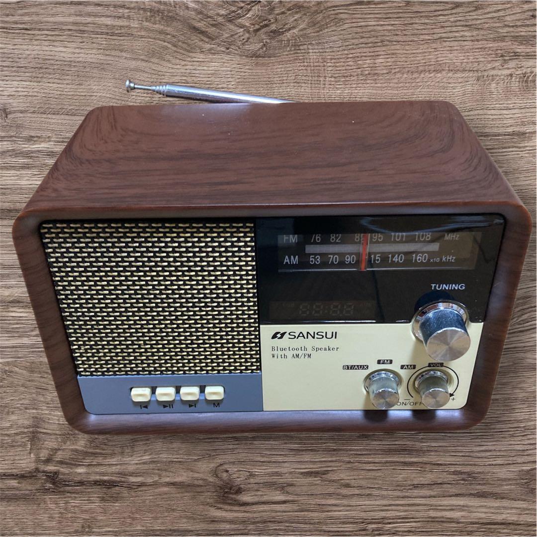 SANSUI サンスイ　Bluetooth対応　ラジオスピーカー　MSR-1