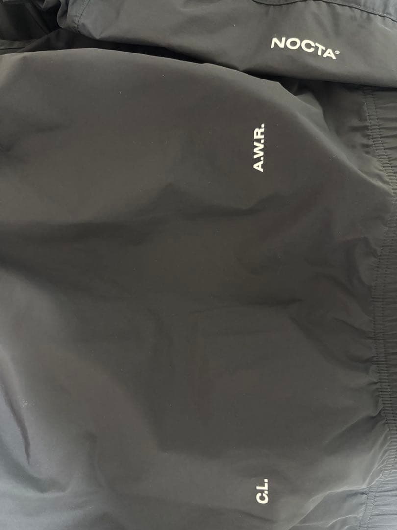 Nike Nocta 黒 ナイロンジャケット