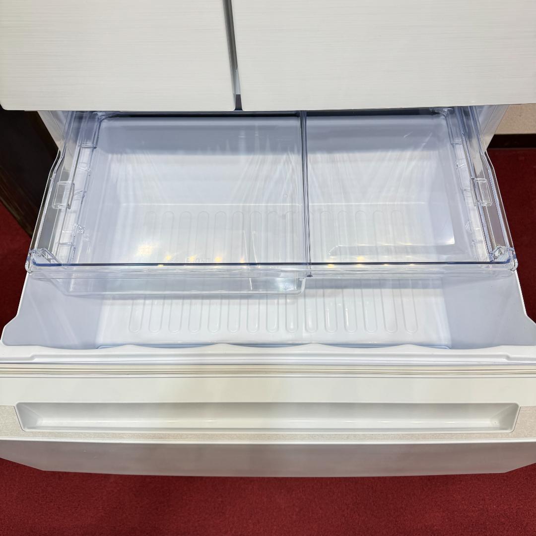 東京23区送料無料　極美品シャープ６ドア冷蔵庫457L 2023年製