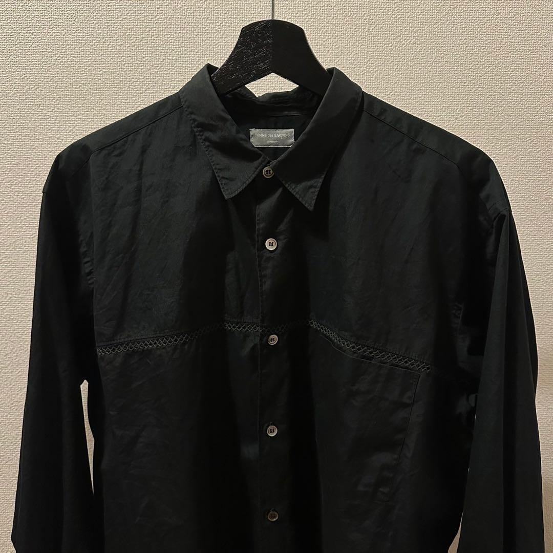 トップス comme des garcons black shirt