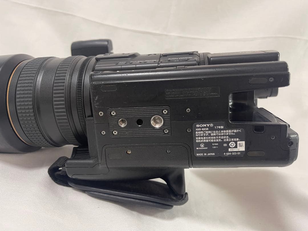 SONY NX5R 業務用ビデオカメラSONY ワイドコンバージョンレンズ 付き