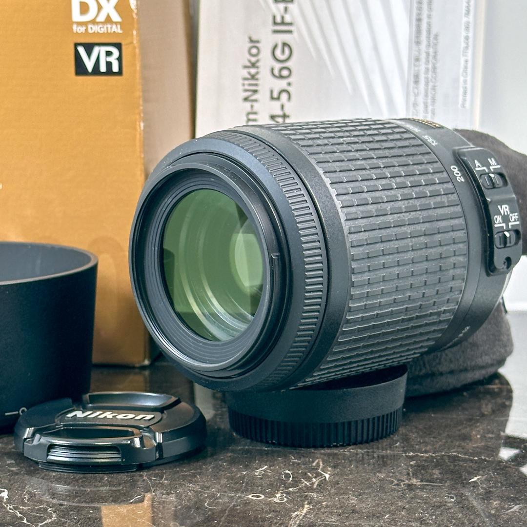 NIKON　AF-S DX VR Nikkor 55-200mm f4-5.6◯