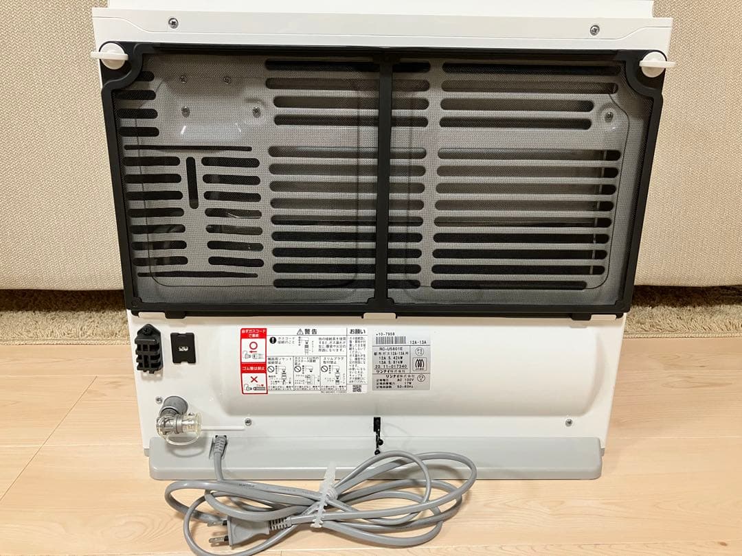 【美品】リンナイ　大阪ガス　ガスファンヒーター RC-U5801E ガスホース付