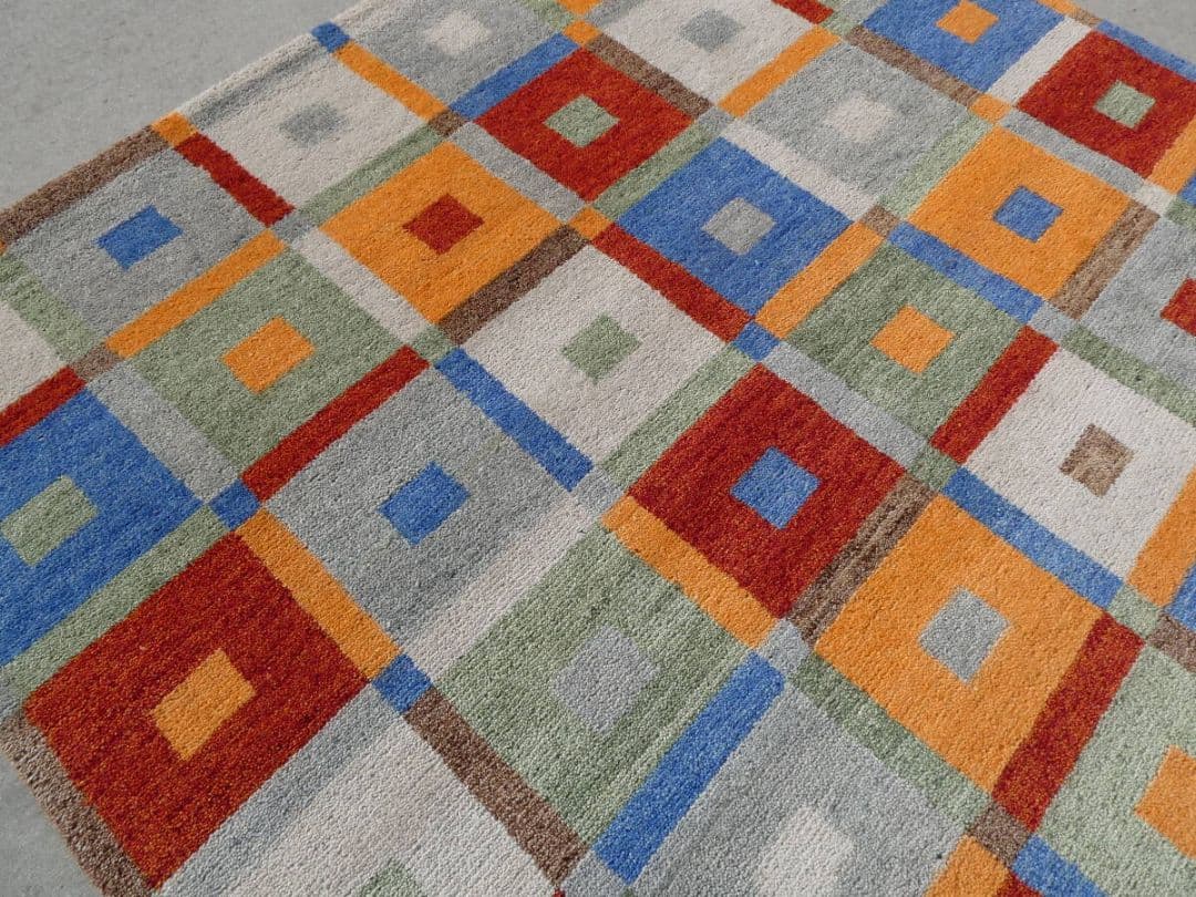 ●BLACKFRIDAY●　242×172cm　ギャッベ　絨毯　手織り