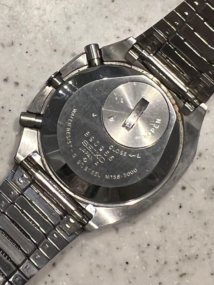 SEIKO セイコー ワールドタイム M158-5000 デジタル　動作確認済み