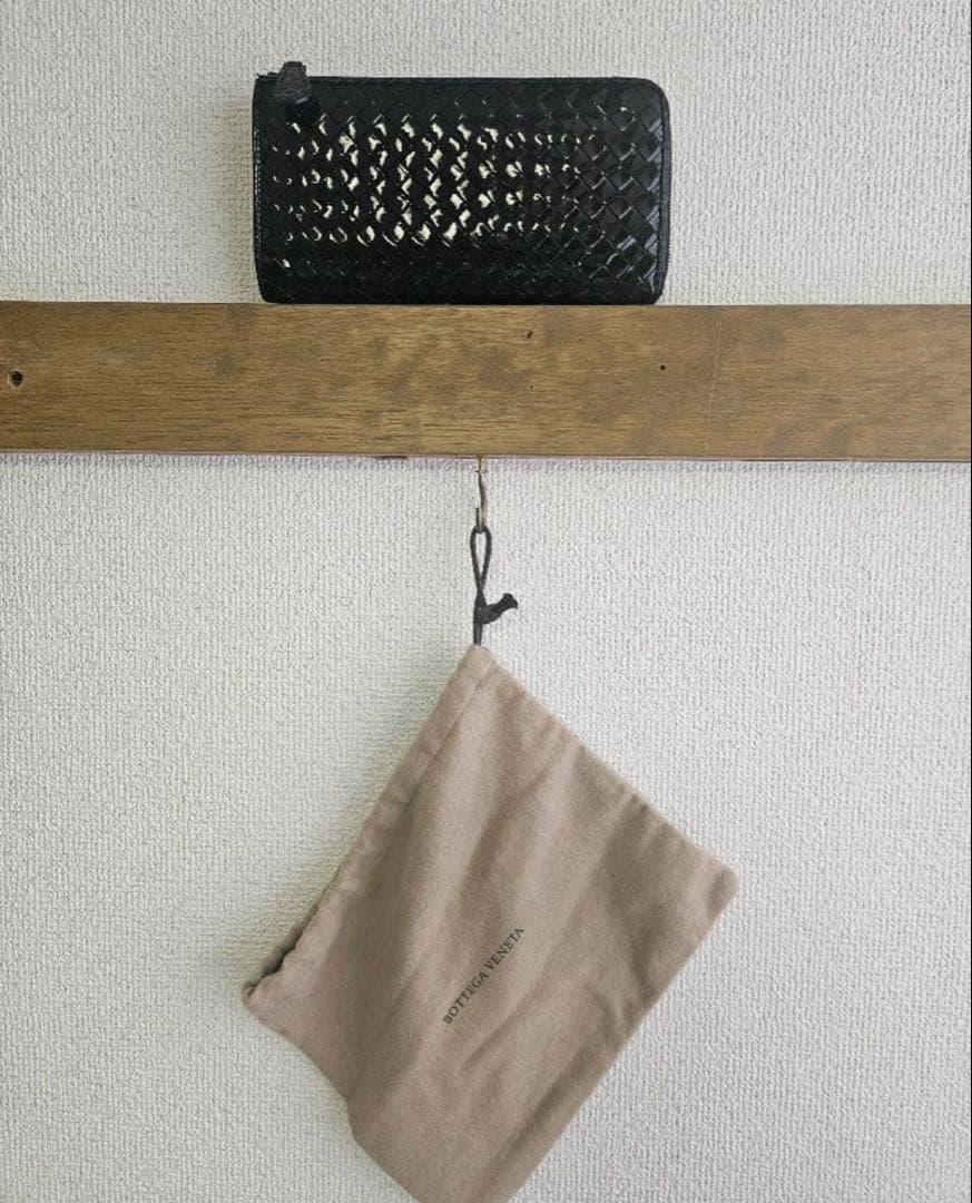 BOTTEGAVENETA 長財布 希少エナメル蛇革 送料込み