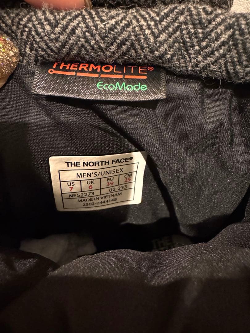 ノースフェイス ヌプシ　ブーティ　ブーツ 25cm ブラック　黒