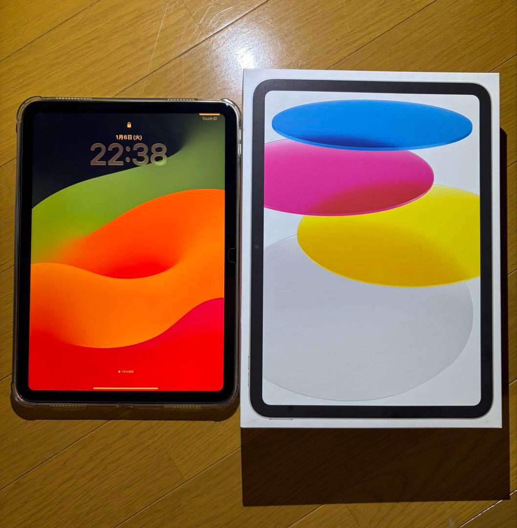 ケースフィルム付 iPad 10世代 バッテリー97%