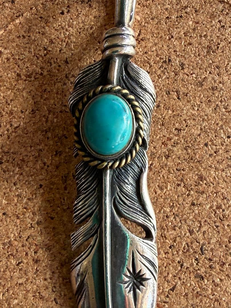 本日まで価格プロフ【超メル市特価格 】 SAADフェザーターコイズ　トップ