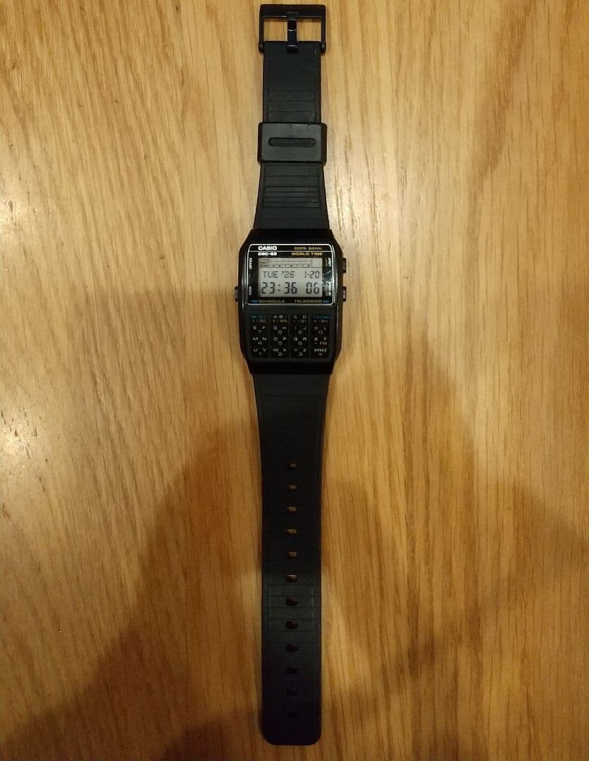CASIO DBC-62 ブラック デジタル腕時計