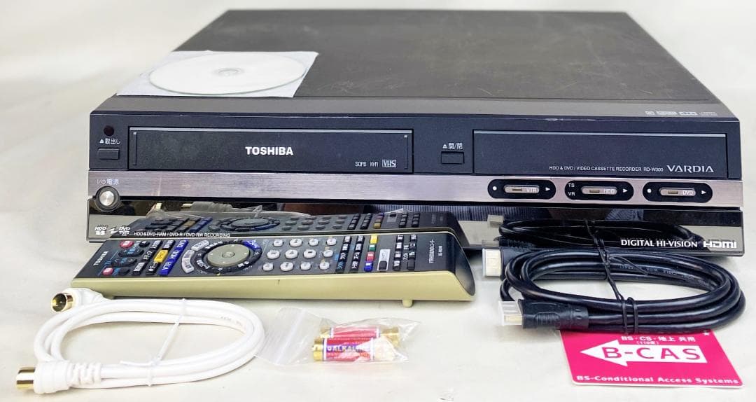 TOSHIBA  HDD&DVDレコーダー RD-W300