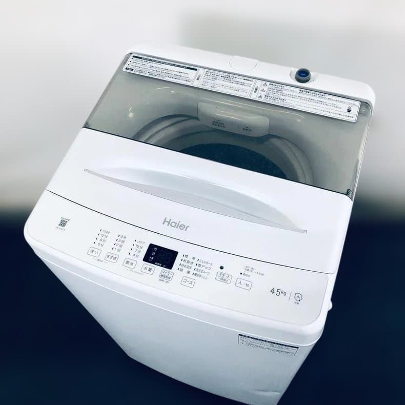 ★送料・設置無料★ 中古 中型洗濯機 ハイアール (No.0201)