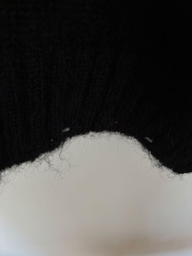 UNDERCOVER モヘアニットブラック　新品　サイズ4