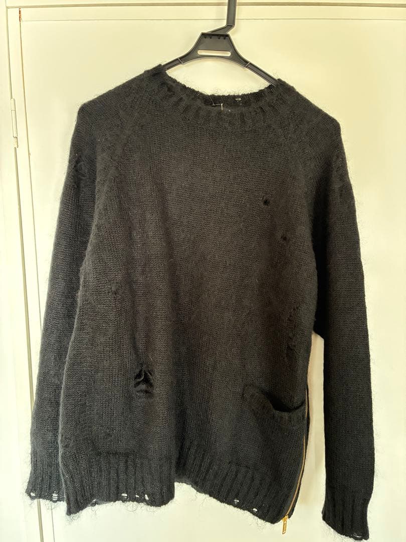 UNDERCOVER モヘアニットブラック　新品　サイズ4