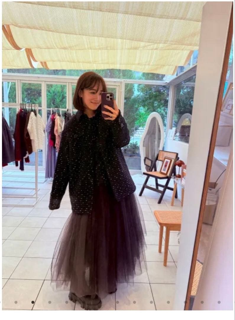 【新品未使用】dream weave garden tweed jacket