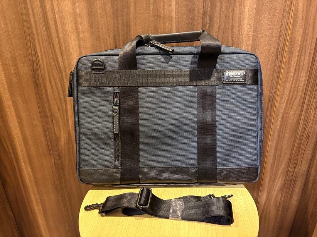 未使用品 バーマス BERMASビジネスバッグ バウアー3 A4サイズ 撥水